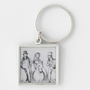 Queen Victoria, Lord Melbourne and Lord Russell Key Ring