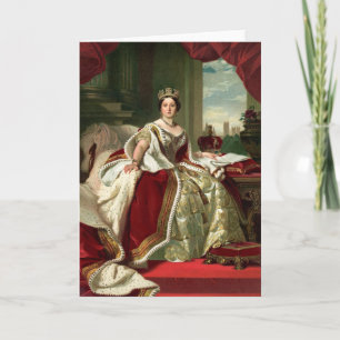Queen Victoria Portrait Card