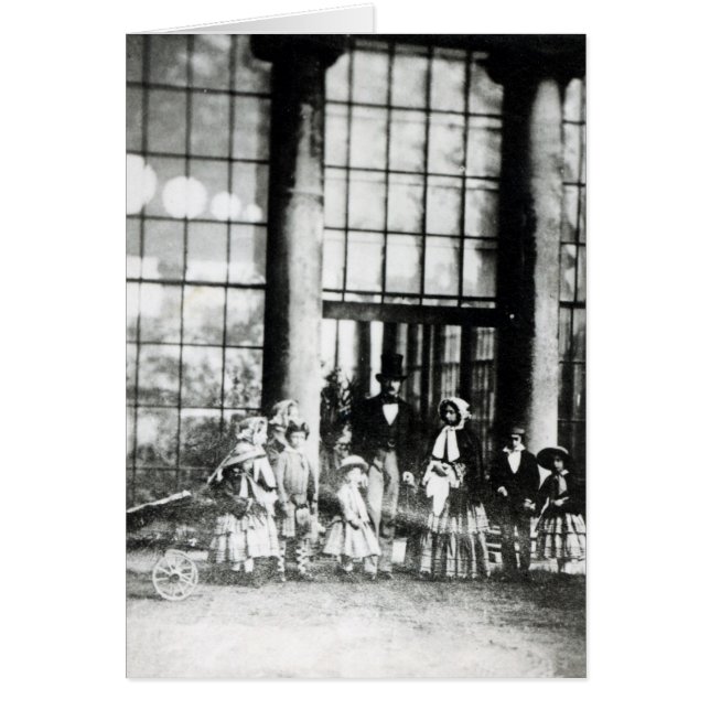 Queen Victoria & Prince Albert with their (Front)