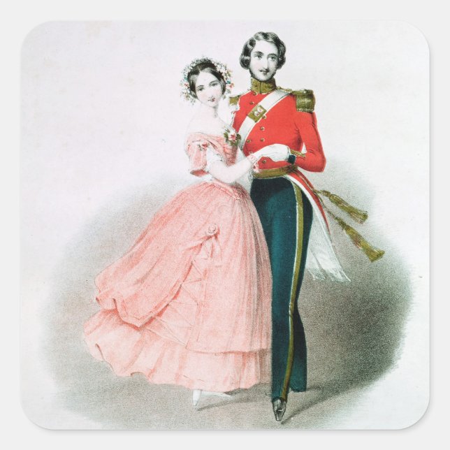 Queen Victoria Square Sticker (Front)