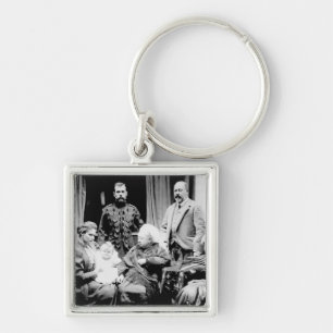 Queen Victoria, Tsar Nicholas II Key Ring