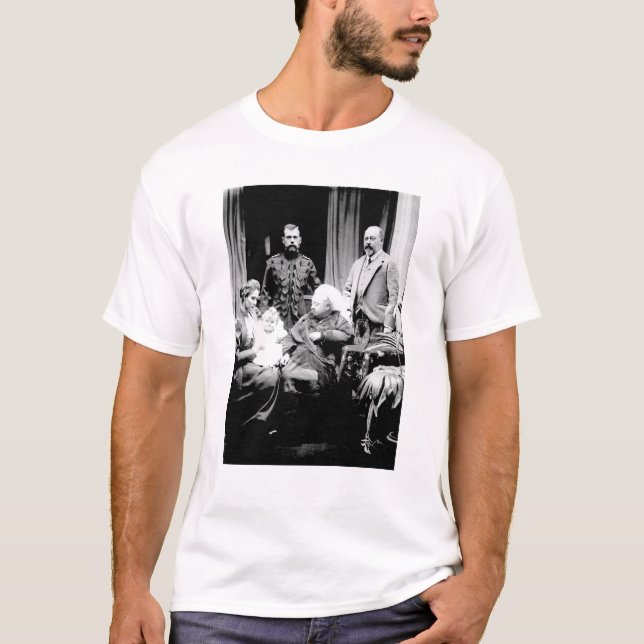 Queen Victoria, Tsar Nicholas II T-Shirt (Front)