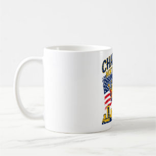 Queen Vintage Charlotte North Carolina Skyline Cro Coffee Mug