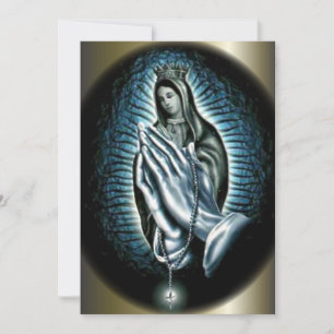 Queen Virgin Mary - Hands of Prayer