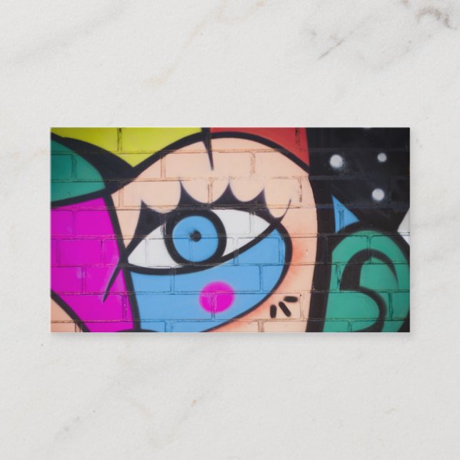 Queen West Graffiti / Street Art Business Card (Front)