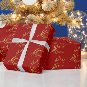 Queen Wrapping Paper