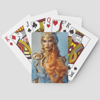 Queen ZAZA 👽 VanALIEN Art, Comedy Music . . . Playing Cards