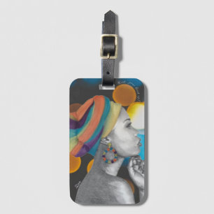 QUEENCONFIDENCE Acrylic Luggage Tag