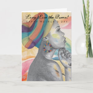 QUEENCONFIDENCE Mother's Day Card