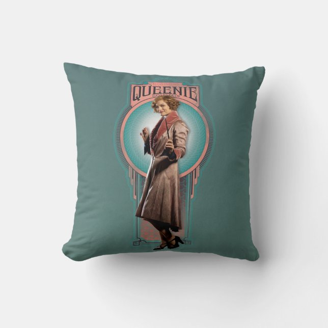 QUEENIE GOLDSTEIN™ Art Deco Panel Cushion (Front)