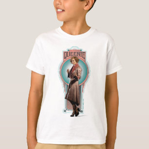 QUEENIE GOLDSTEIN™ Art Deco Panel T-Shirt