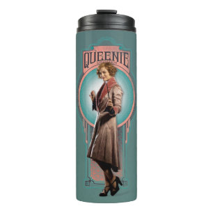 QUEENIE GOLDSTEIN™ Art Deco Panel Thermal Tumbler