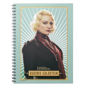 Queenie Goldstein Character Graphic Notebook