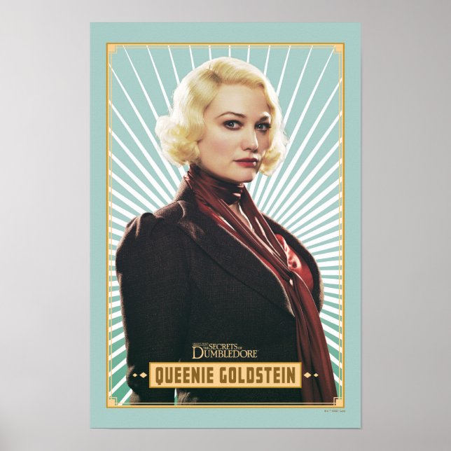 Queenie Goldstein Character Graphic Poster (Front)