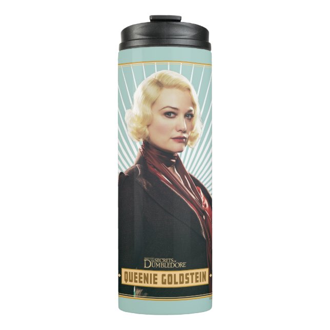 Queenie Goldstein Character Graphic Thermal Tumbler (Front)