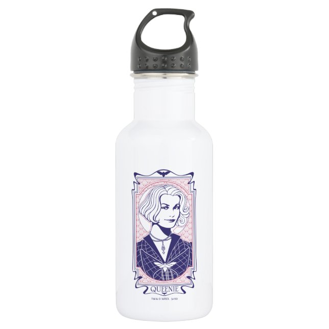 QUEENIE GOLDSTEIN™ Illustration 532 Ml Water Bottle (Front)