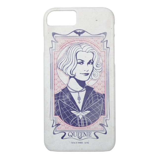 QUEENIE GOLDSTEIN™ Illustration Case-Mate iPhone Case (Back)