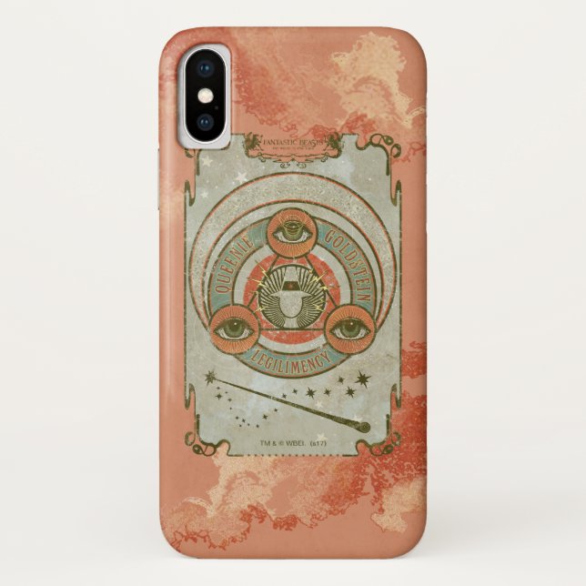 QUEENIE GOLDSTEIN™ Legilimency Graphic Case-Mate iPhone Case (Back)