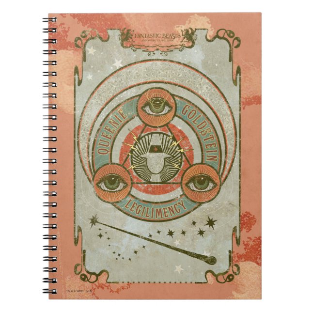 QUEENIE GOLDSTEIN™ Legilimency Graphic Notebook (Front)