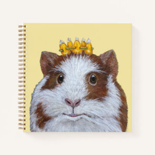 Queenie the guinea pig notebook