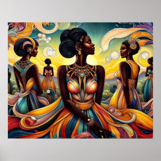 Queens Among Us Wall Print