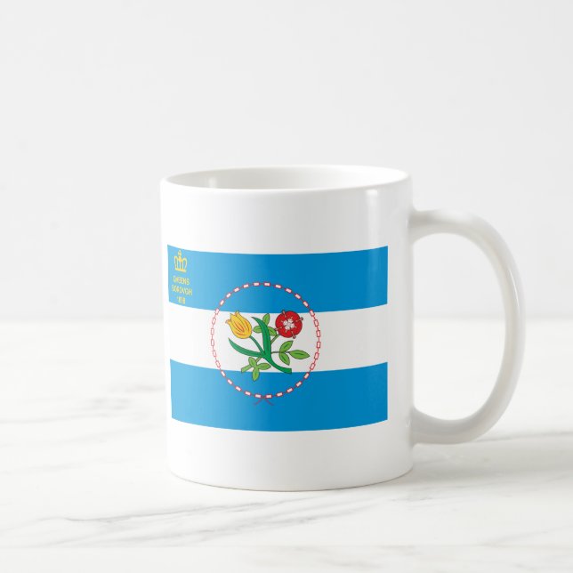 Queens Borough Flag Coffee Mug (Right)