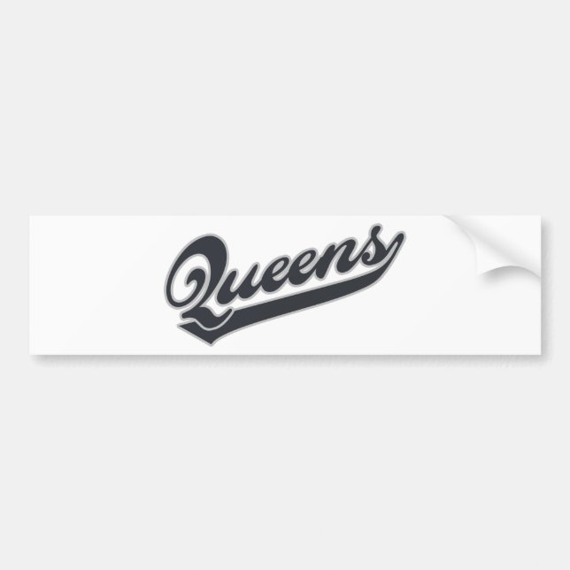 *Queens Bumper Sticker (Front)