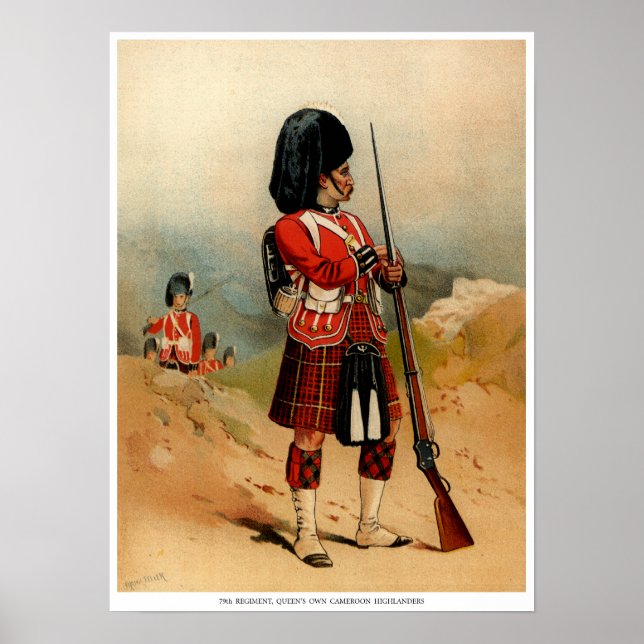 Queens Cameroon Highlanders Poster (Front)