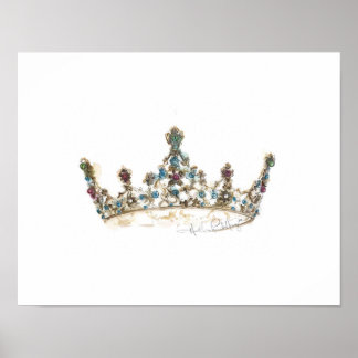 Queen's Crown by Heather French Henry Poster