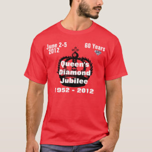 Queens Diamond Jubilee 1952-2012 T-shirt