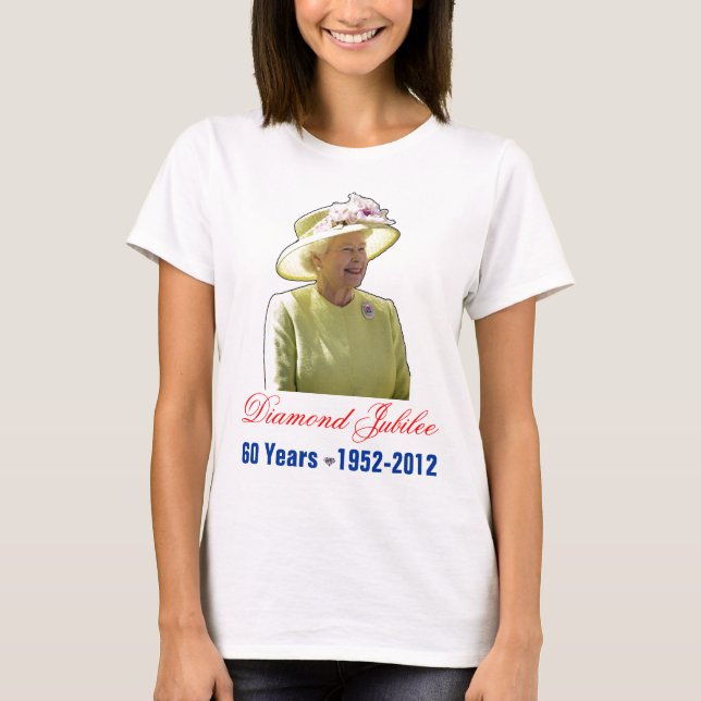 Queens Diamond Jubilee 60 Years Shirt (Front)