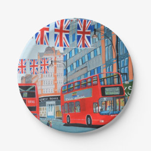 Queen's Diamond Jubilee paper plate