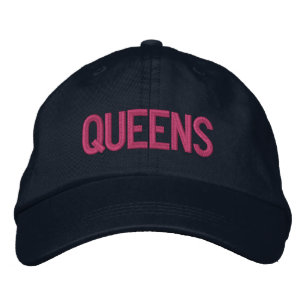 QUEENS EMBROIDERED HAT