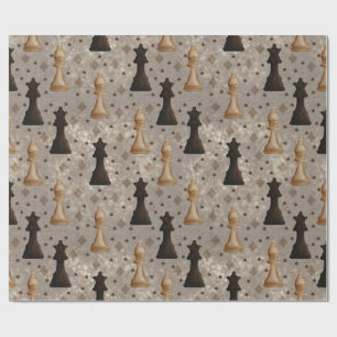 Queens Gambit Wrapping Paper