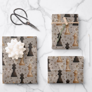 Queens Gambit Wrapping Paper Sheet