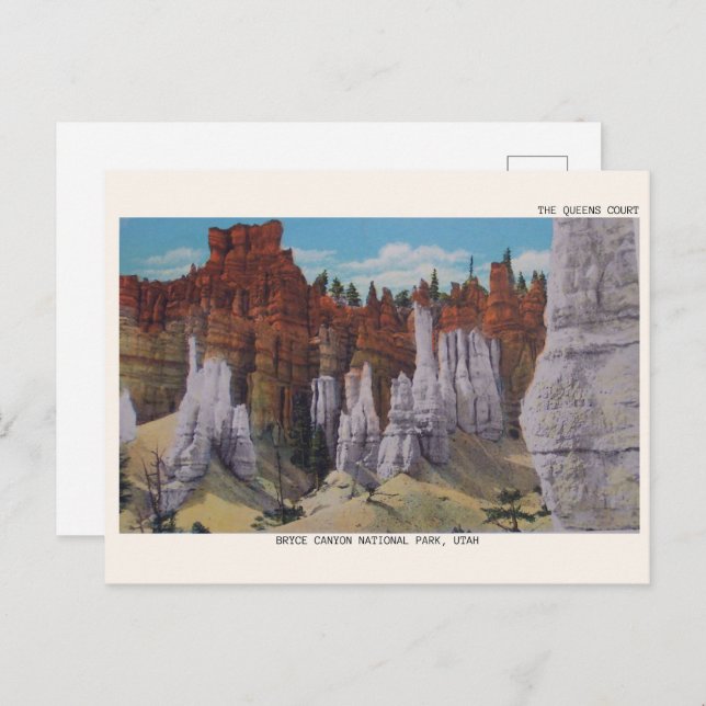 Queens Garden Trail - Bryce Canyon utah gifts Postcard (Front/Back)