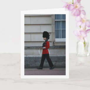Queen's Guard at Buckingham Palace Card