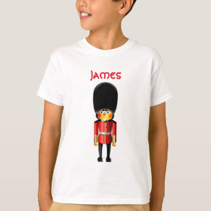 Queen's Guard Soldier Cartoon T-Shirt
