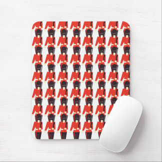 Queens Guard Soldiers Pattern Mouse Mat