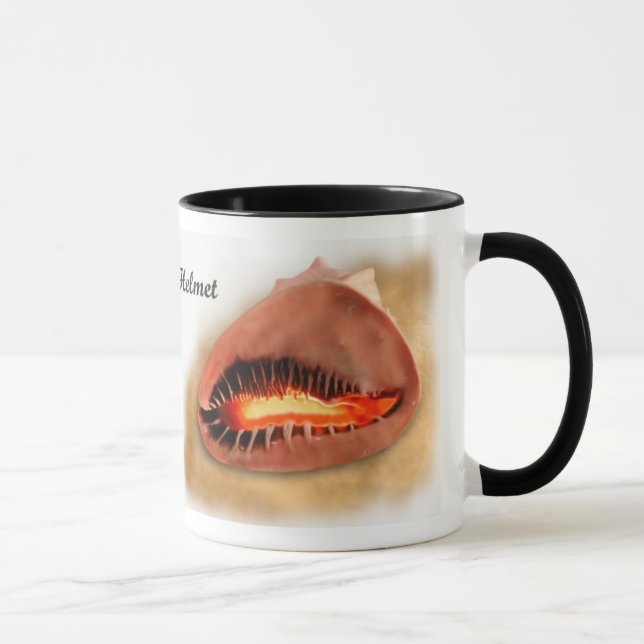 Queens Helmet Mug (Right)