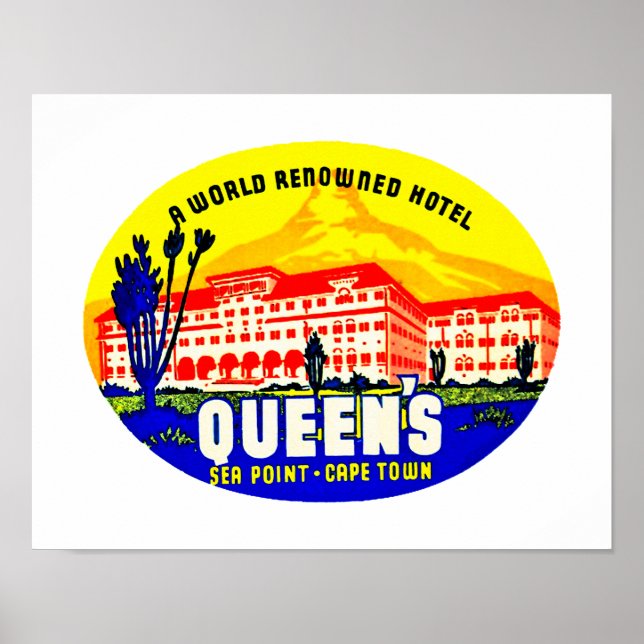 Queen's Hotel Seapoint Poster (Front)