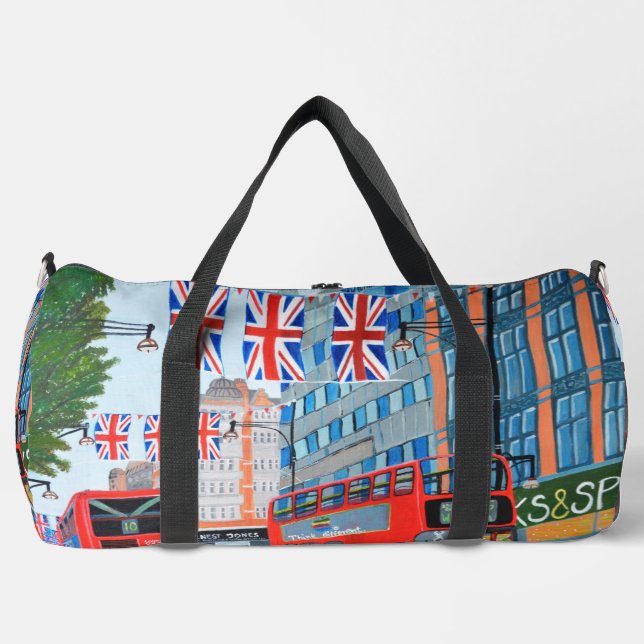 Queen's Jubilee London gym bag   (Front)