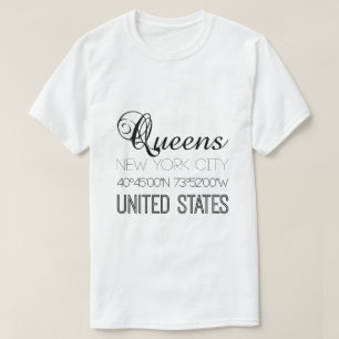 Queens, New York City charming T-Shirt