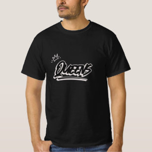 Queens New York Graffiti Style T-Shirt