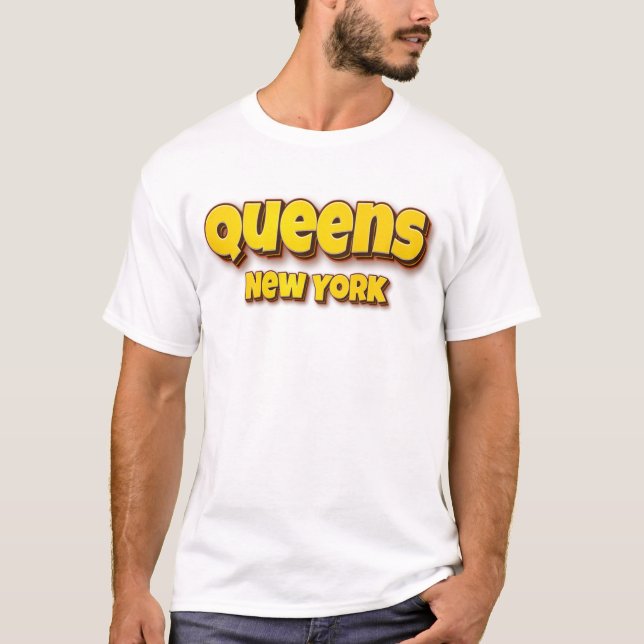 Queens New York T-Shirt (Front)