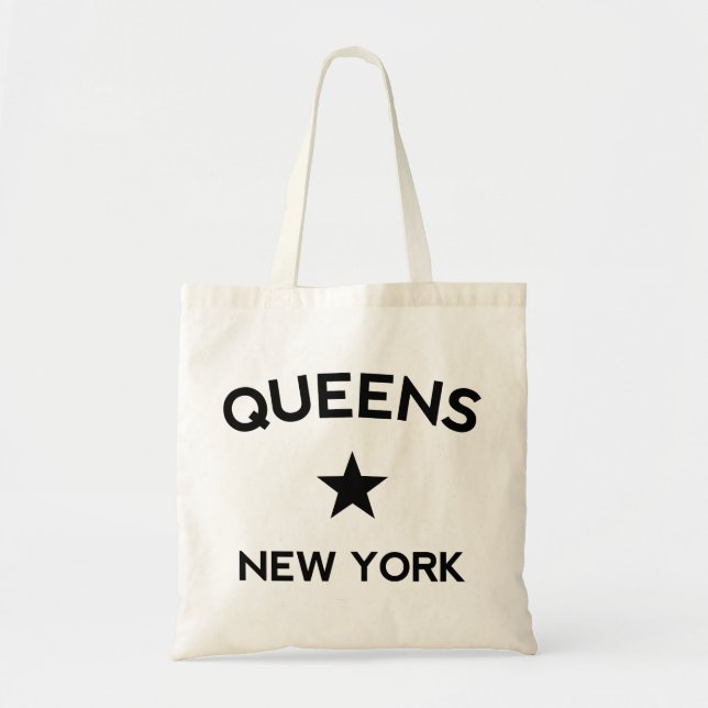Queens New York Tote Bag (Front)