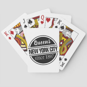Queens NYC 1897 Playing Cards