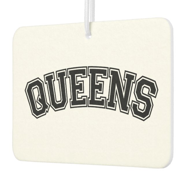 QUEENS, NYC CAR AIR FRESHENER (Left)
