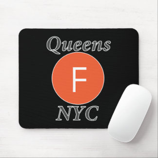 Queens NYC F Train Mouse Mat