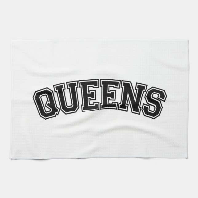 QUEENS, NYC TEA TOWEL (Horizontal)